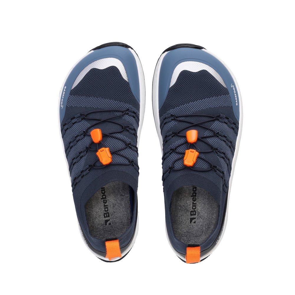 Barebarics Voyager Barefoot Tornacipő - Dark Blue & White 47 Blue