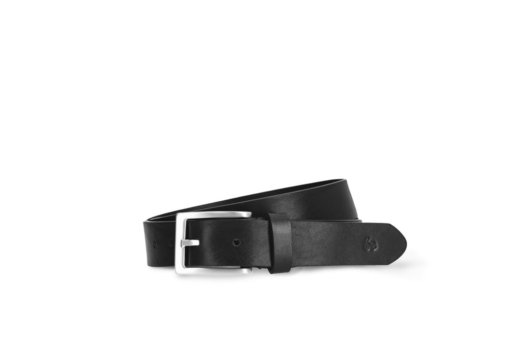 Ceinture Femme Be Lenka Essentials - Cuir Noir M Black