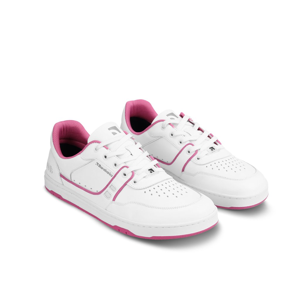 Adidași Barebarics Arise - White & Raspberry Pink 42 Pink