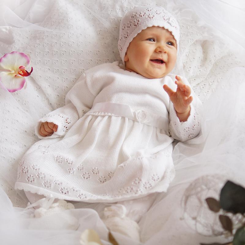 Ensemble de baptême ECO, taille fille. 62 – Image 3