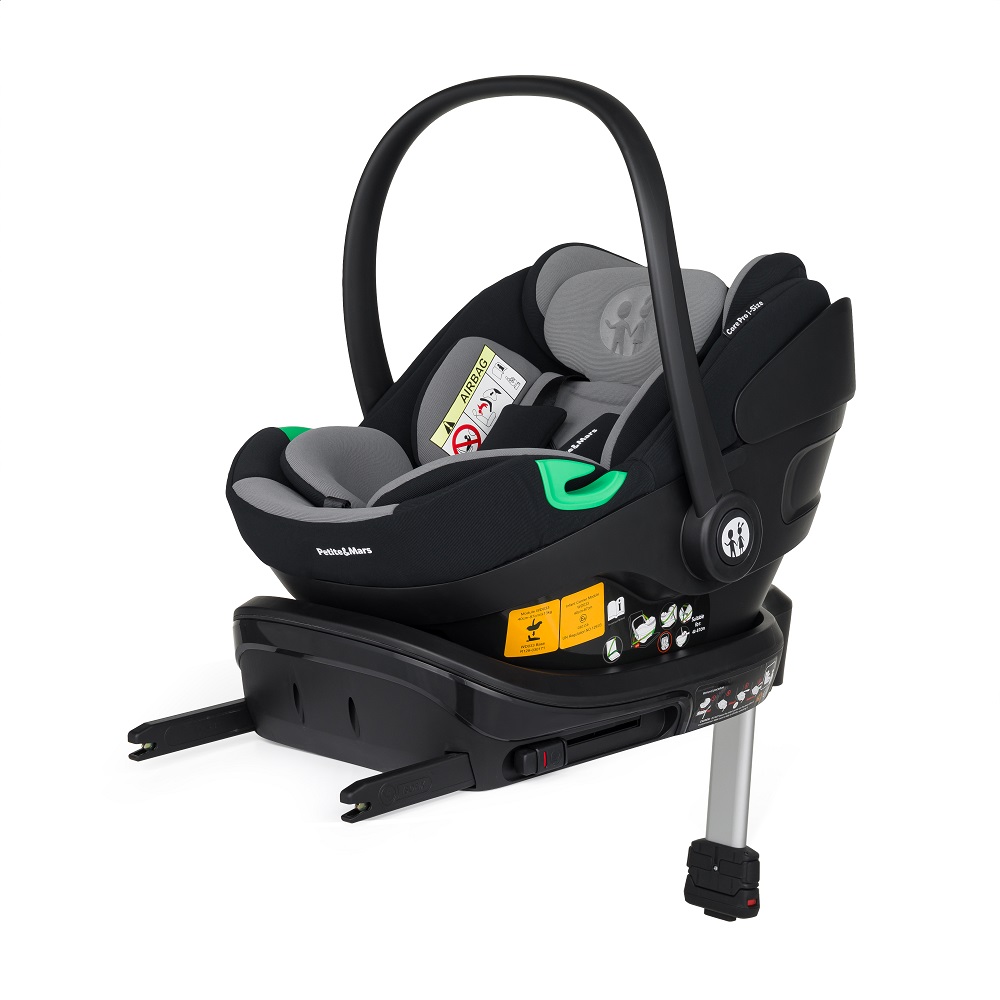 PETITE&MARS Siège auto Core Pro i-Size Black Grey 40,87cm (0-13 kg) + Base – Image 7