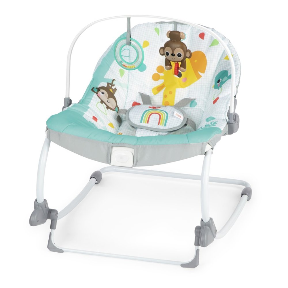 BRIGHT STARTS Bujaczek wibrujący Wild Vibes™ 0m+ do 18 kg