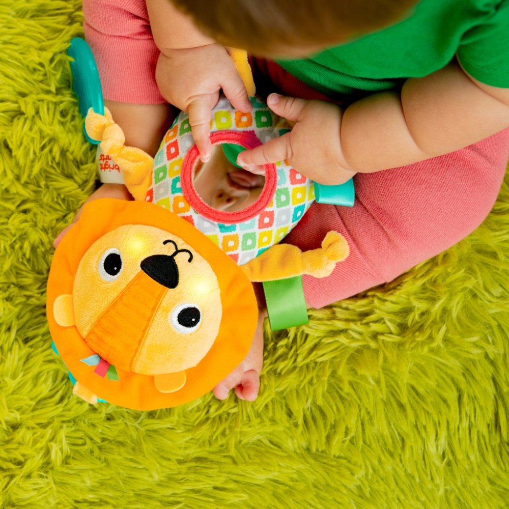 BRIGHT STARTS Giocattolo con melodia ad anello a C leone Huggin' Lights ™0m+ - immagine 7