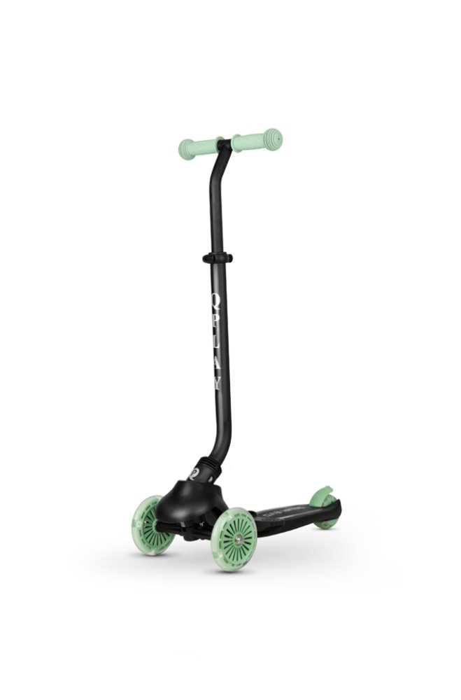 QPLAY Trottinette / draisienne Sema Evo avec lumières LED Jade Green, âge 1 - 6 ans, jusqu'à 50 kg – Image 6
