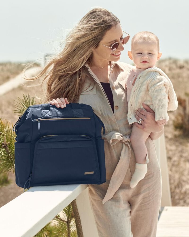 SKIP HOP Borsa fasciatoio/zaino Mainframe Midnight Navy - immagine 6
