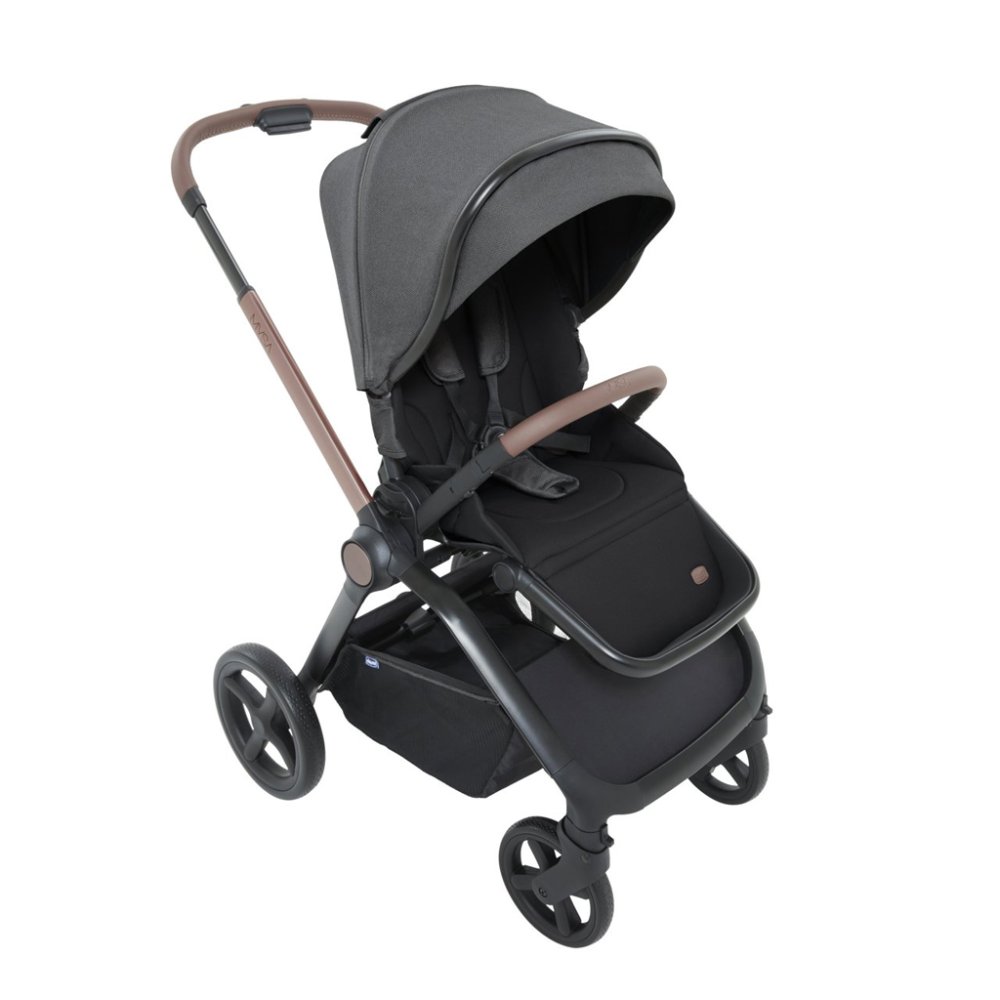 CHICCO Wózek wielofunkcyjny 3w1 Mysa Black Satin - obrazek 4