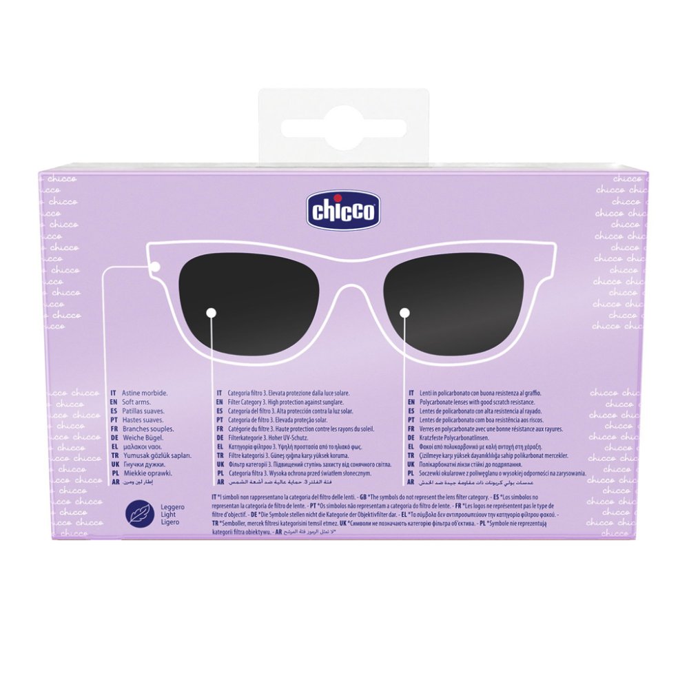 CHICCO Lunettes de soleil rouges coll. 2025 - verres miroirs, 24m+ – Image 5