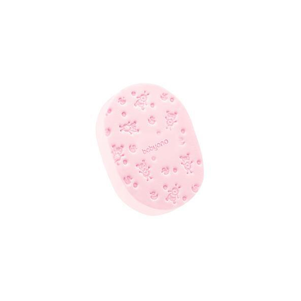 BABYONO Gąbka do mycia - różowa