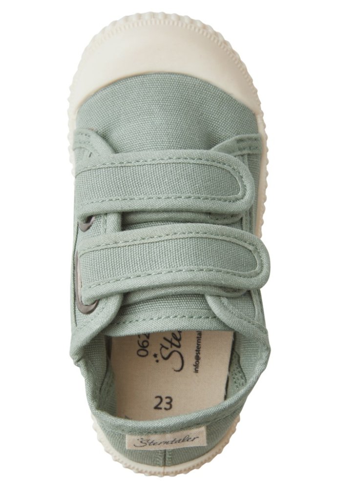 STERNTALER Chaussons antidérapants à velcro vert uni taille 22 18-24 m – Image 5