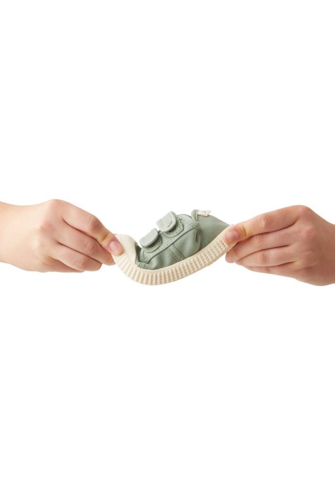 STERNTALER Chaussons antidérapants à velcro vert uni taille 22 18-24 m – Image 7