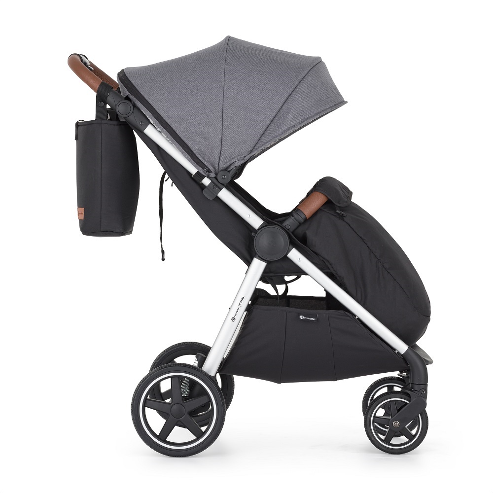 PETITE&MARS Poussette de sport Royal3 Silver Ultimate Grey – Image 5
