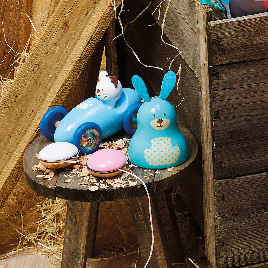 Vilac Holz-Jojo zweifarbig 1 Stk. – Bild 4