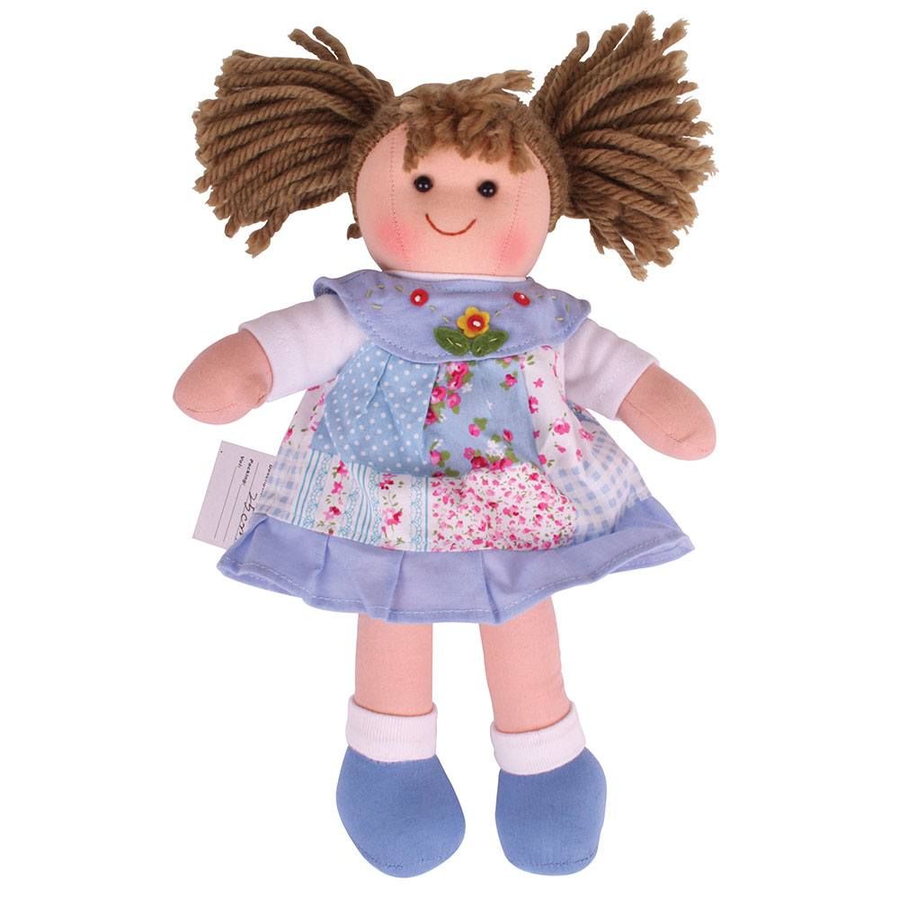 Bigjigs Toys Lalka szmaciana Sarah 28 cm