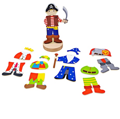 Bigjigs Toys Magnetisches Anzieh-Puzzle Mystische Figuren