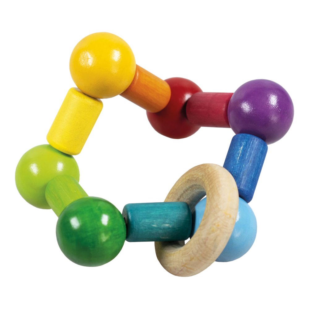 Sonajero Detoa colorido