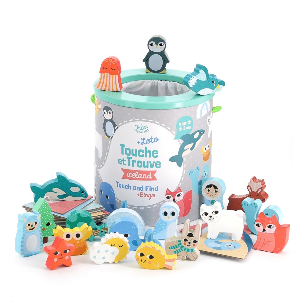 Vilac Fühl und Find Iceland