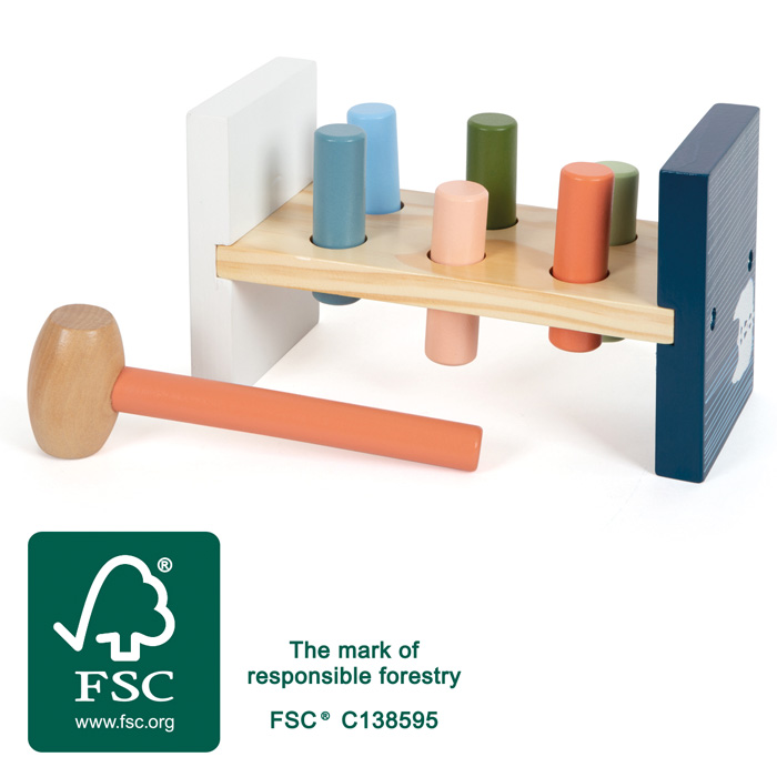 small foot Banco de martillo oso polar Arctic