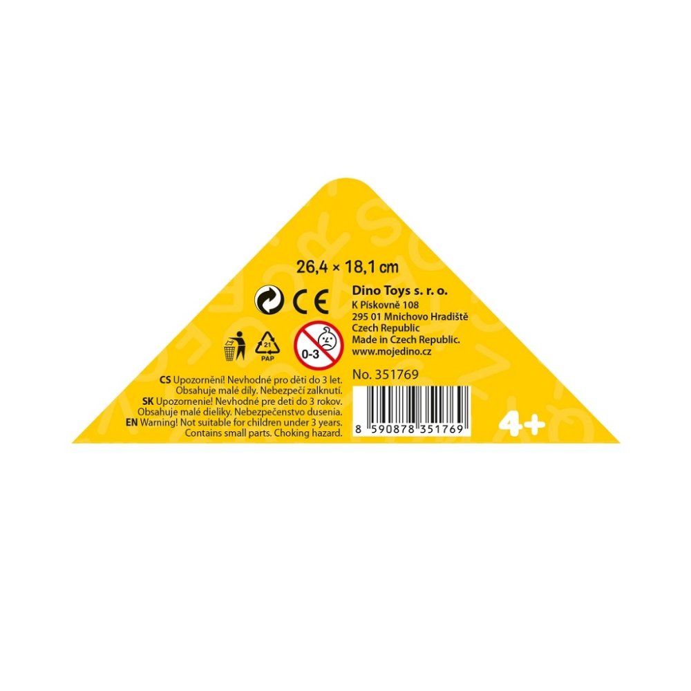 Dino Puzzle háromszög Mio elefánt 24 darabos - Image 3