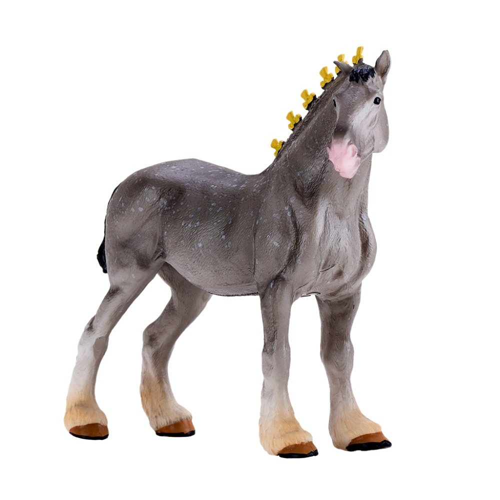 Mojo Koń rasy Shire siwy deresz - obrazek 2