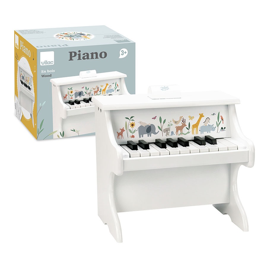 Vilac Piano de madera Animales del mundo Sarah Betz - Imagen 4