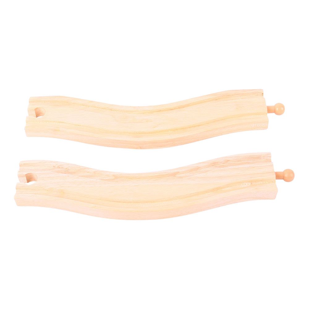 Bigjigs Rail Tory łukowe 22 cm 2 szt.