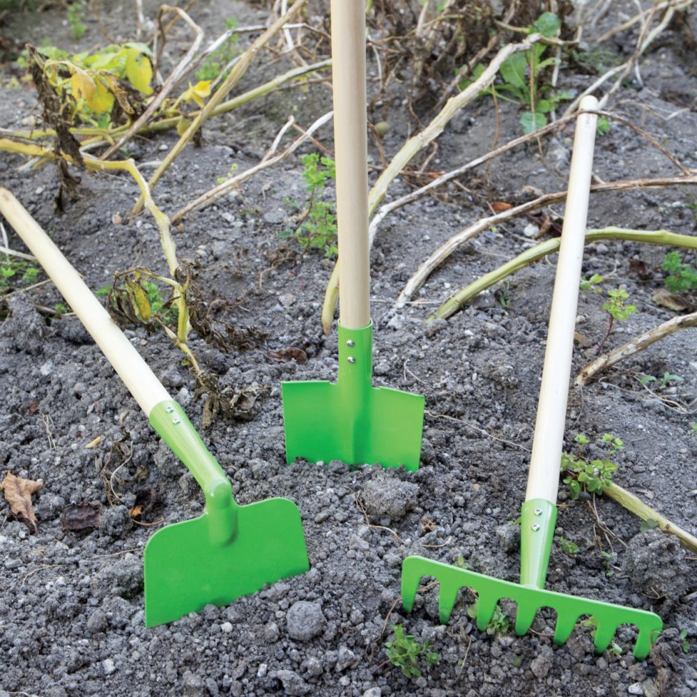 Bigjigs Toys Zöld kerti gereblye - Image 5