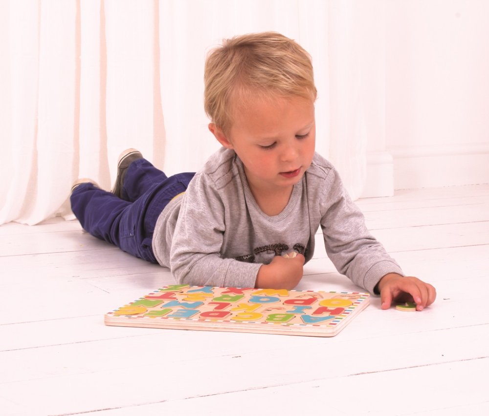 Bigjigs Toys Angielska abeceda z obrazkami