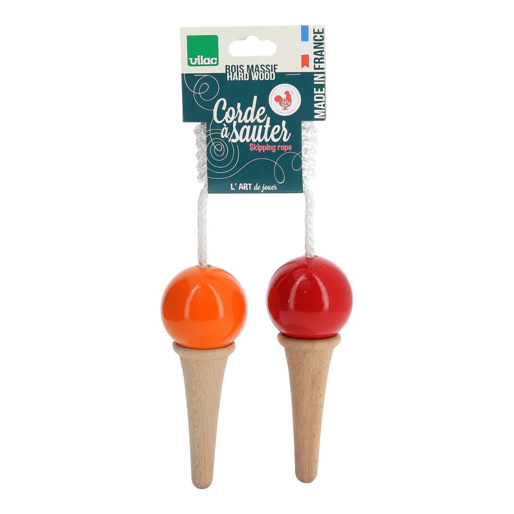 Vilac Skakanka Lody dwusmakowe czerwone