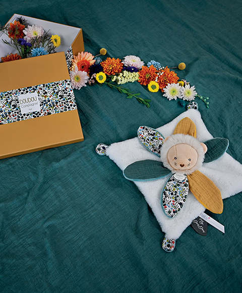 Doudou Dárková sada - plyšový lvíček muchláček (obrázek 9)