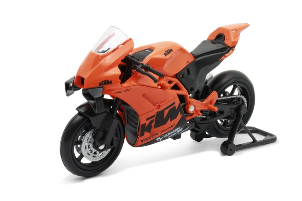 Welly Motocicleta KTM RC 8C 1:18 naranja