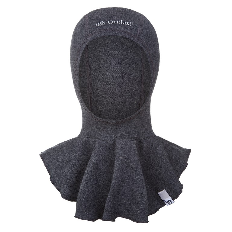 Pasamontañas de esquí Outlast® - mélange gris oscuro 1 | 36-38 cm