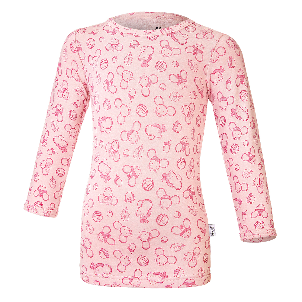 T-shirt smyk DR TISK Outlast® - rose poudré clair souris 86