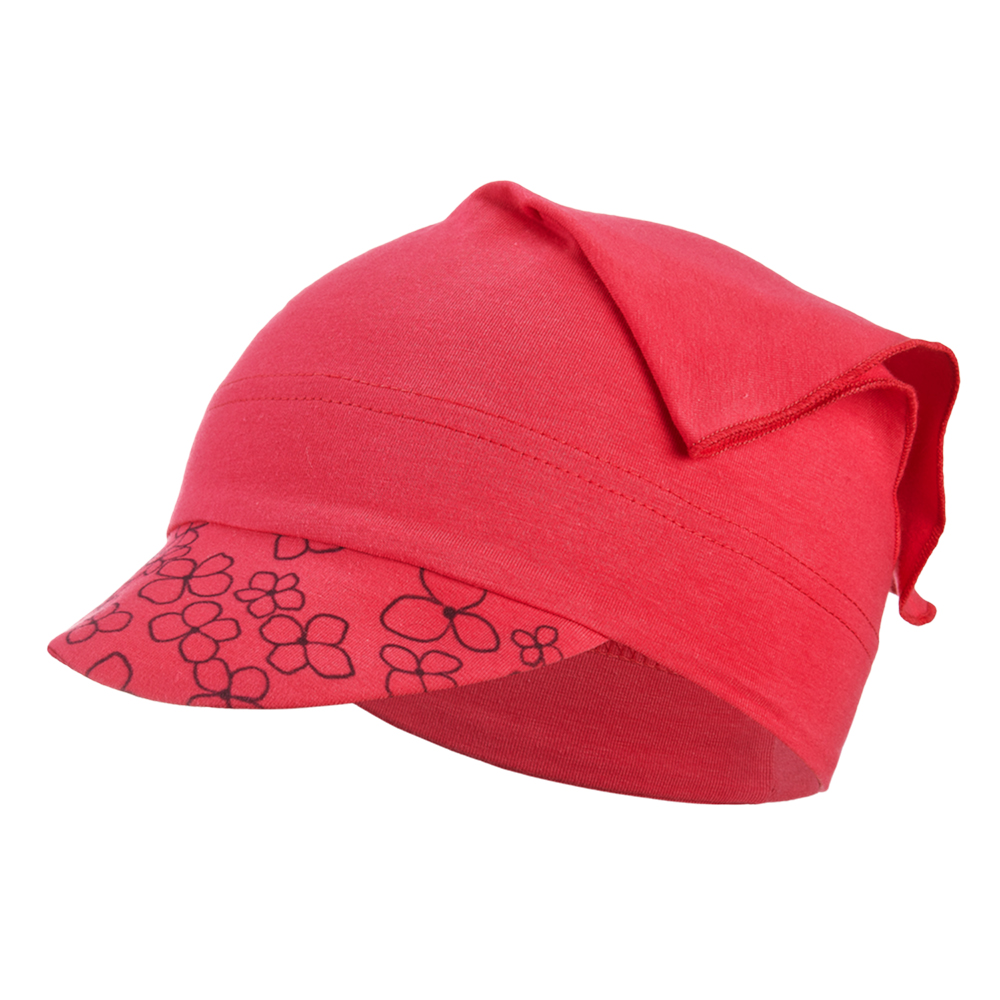 Outlast® Schirmmütze - Erdbeere/Erdbeerblumen 4 | 45-48 cm