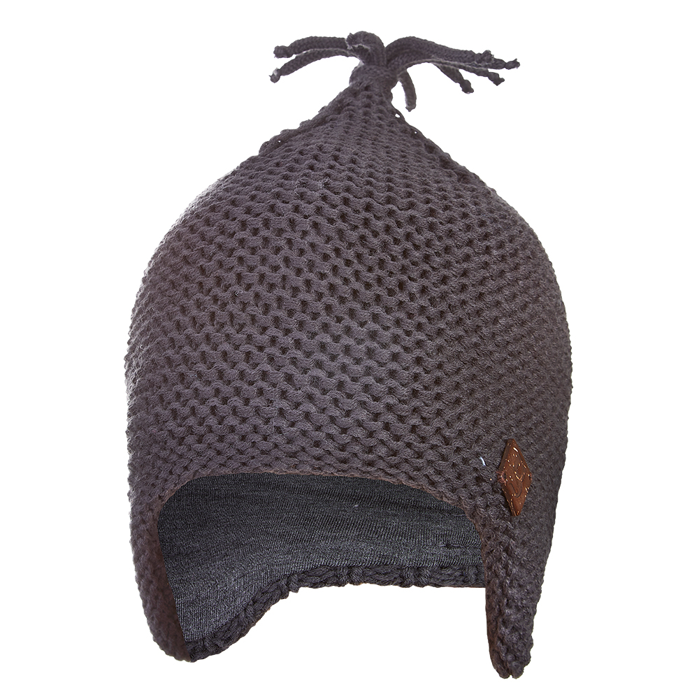 Berretto lavorato a maglia con paraorecchie Outlast ® - antracite 5 | 49-53 cm