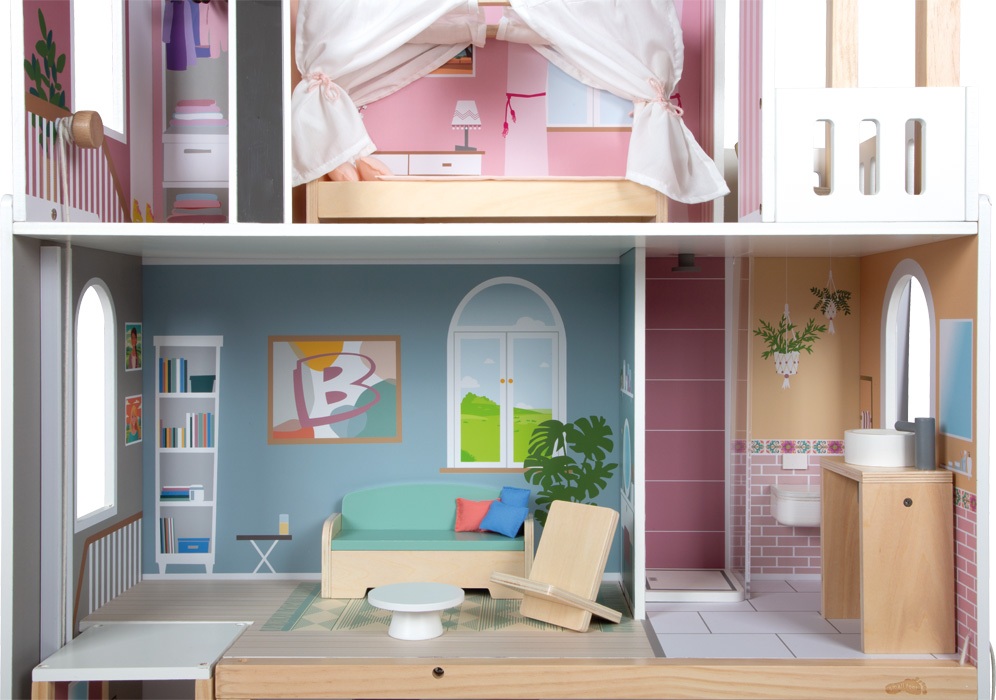 small foot Domeček pro panenky Vila snů XL (obrázek 6)