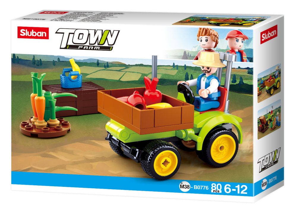 Sluban Town Farma M38-B0776 Traktůrek na ovoce (obrázek 3)