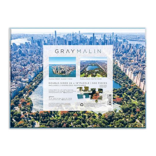 Galison Oboustranné puzzle New York City Gray Malin 500 dílků (obrázek 5)