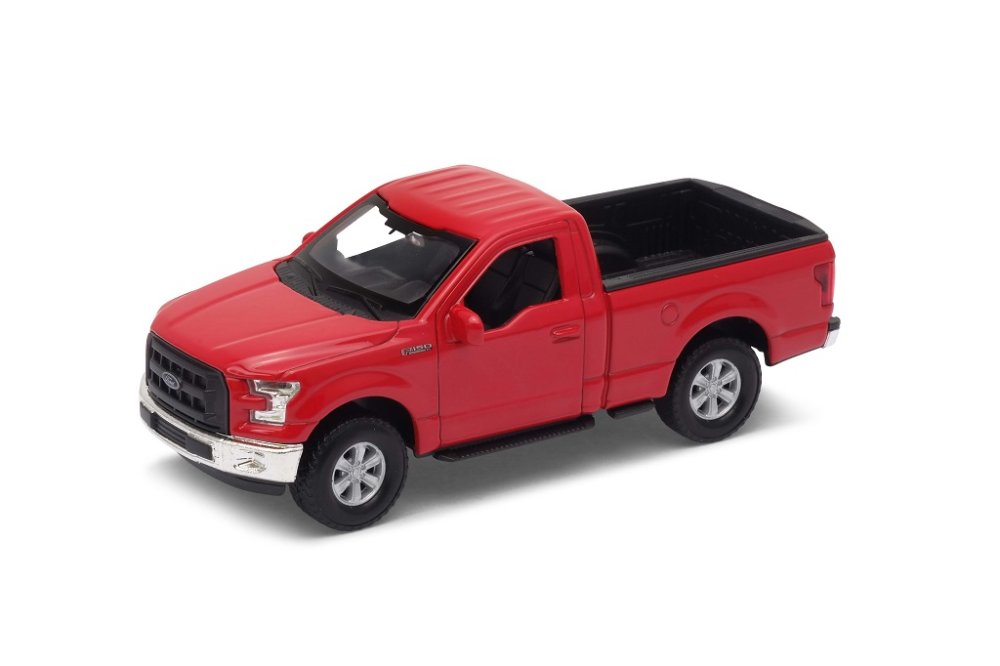 Welly Ford F-150 Regular Cab (2015) model 1:34 tmavě zelený
