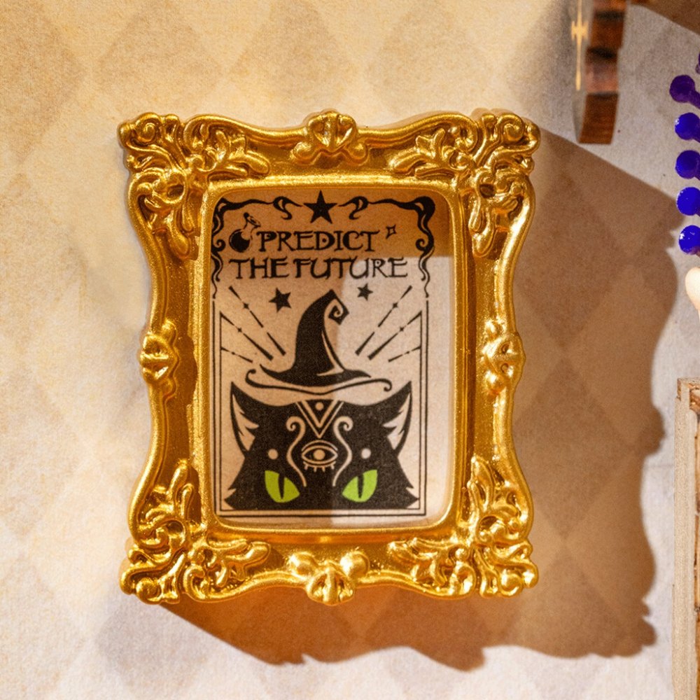 RoboTime 3D dřevěná skládačka Miniatura domečku Čarodějova pracovna (obrázek 4)