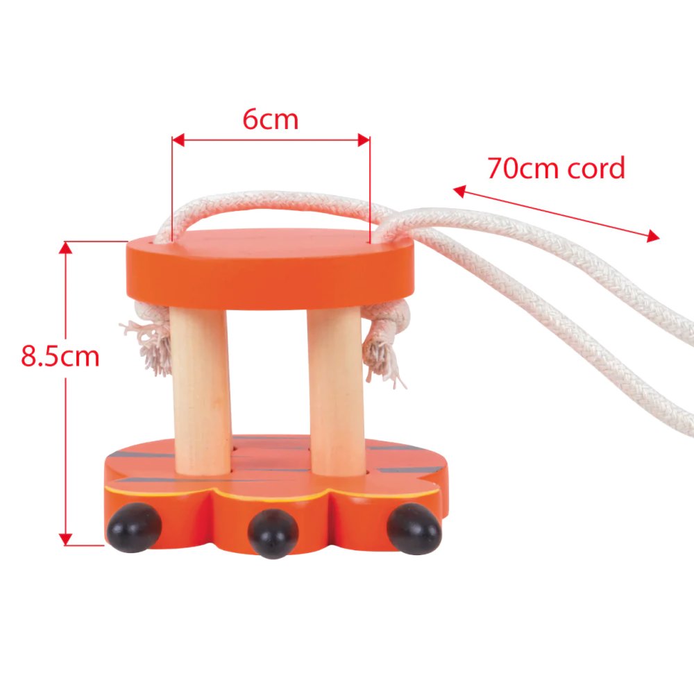 Bigjigs Toys Tygří tlapy (obrázek 4)