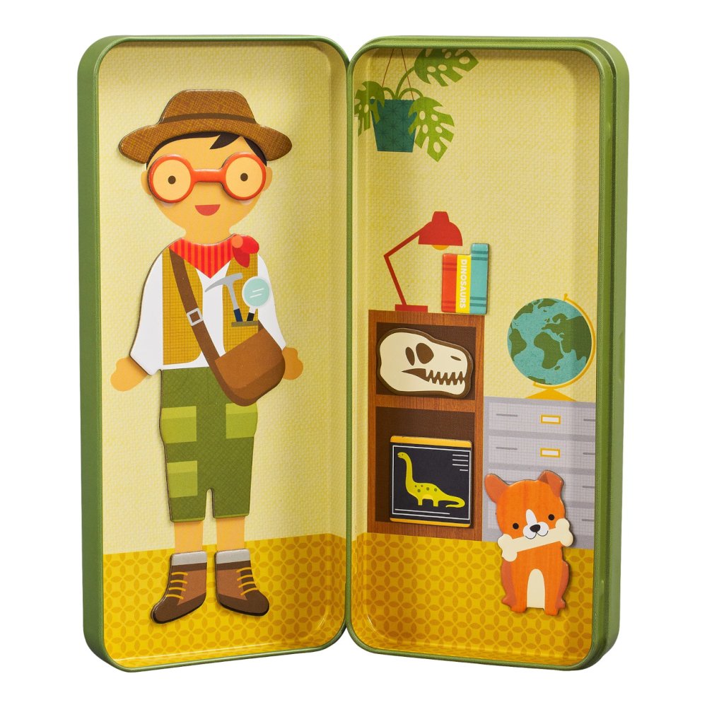 Petit Collage Magnetické puzzle Archeolog (obrázek 3)