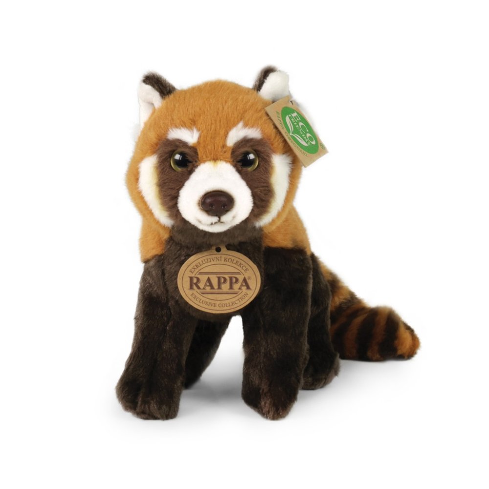 Rappa Plyšová panda červená 20 cm ECO-FRIENDLY (obrázek 3)