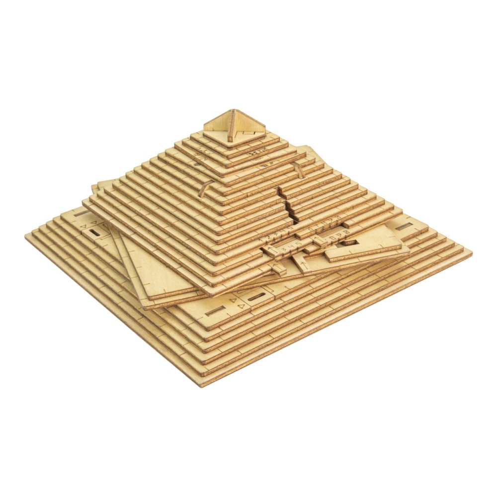 EscapeWelt 3D dřevěná skládačka hlavolamu Pyramida (obrázek 5)
