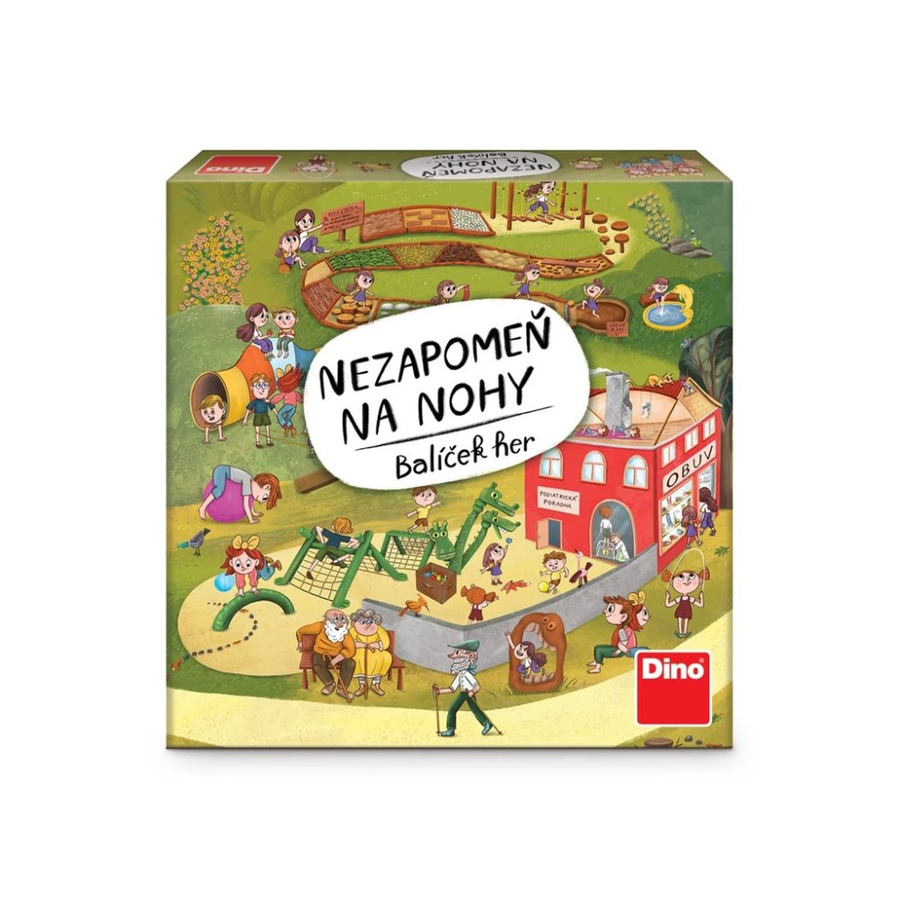 Dino Edukační hra Nezapomeň na nohy (obrázek 6)