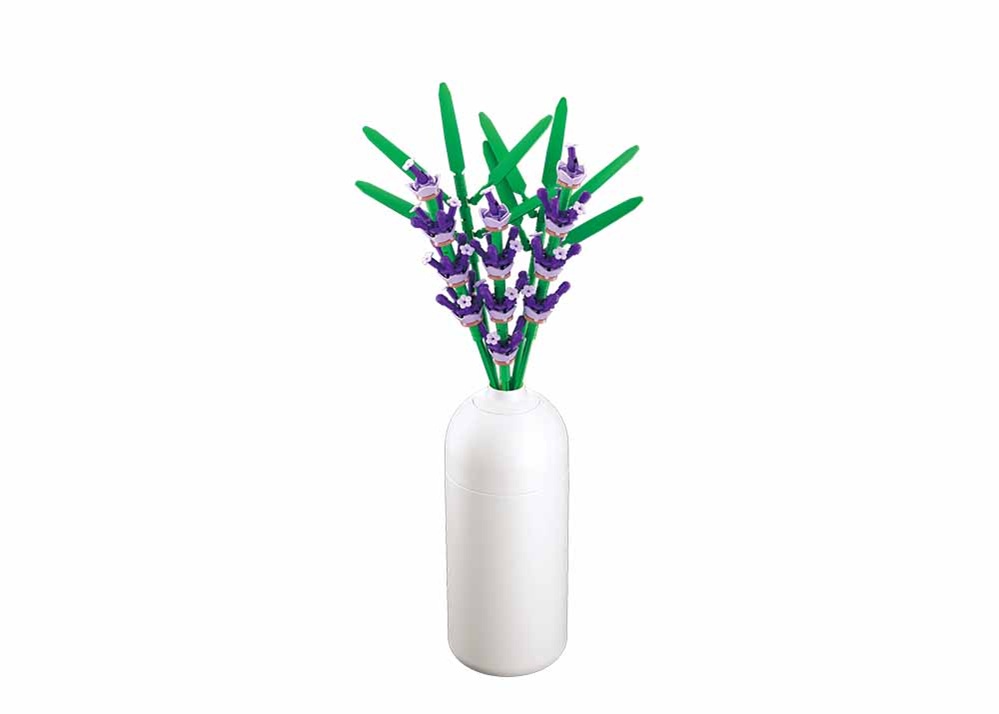 Sluban Flowers M38-B1101-14 Levandule ve váze