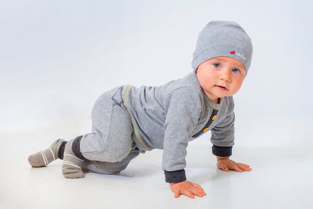 Bonnet à enfiler Outlast ® - chiné gris 6 | 54-57 cm – Image 3