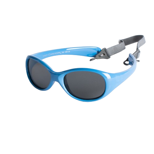 Kindersonnenbrille Monkey Mum® – Racing Puma – Weitere Farben Hellblau