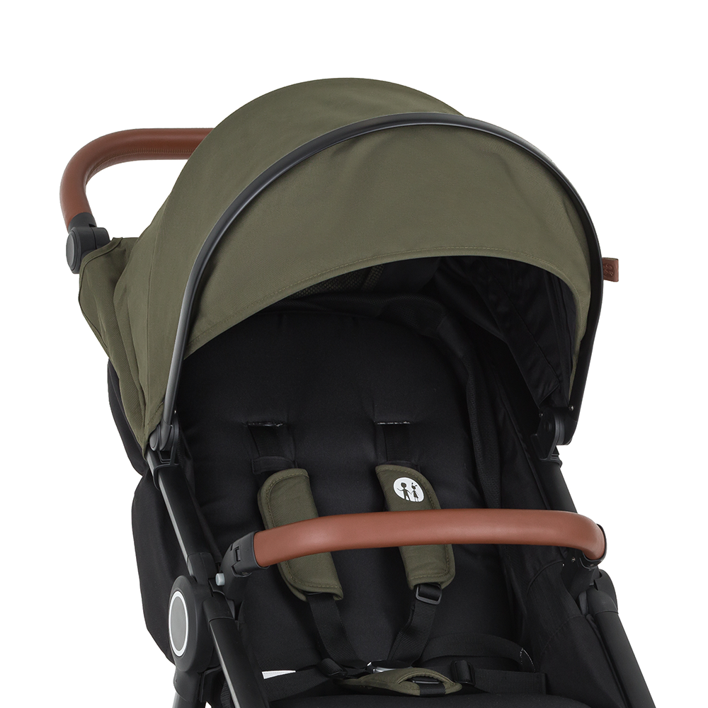 PETITE&MARS Kinderwagendach Street2 Mature Olive