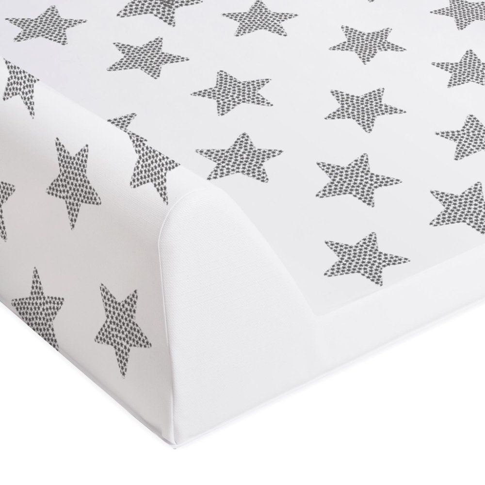 CEBA Wickelauflage 2-eckig Mit Festem Brett (50x80) Comfort Day&Night Stars