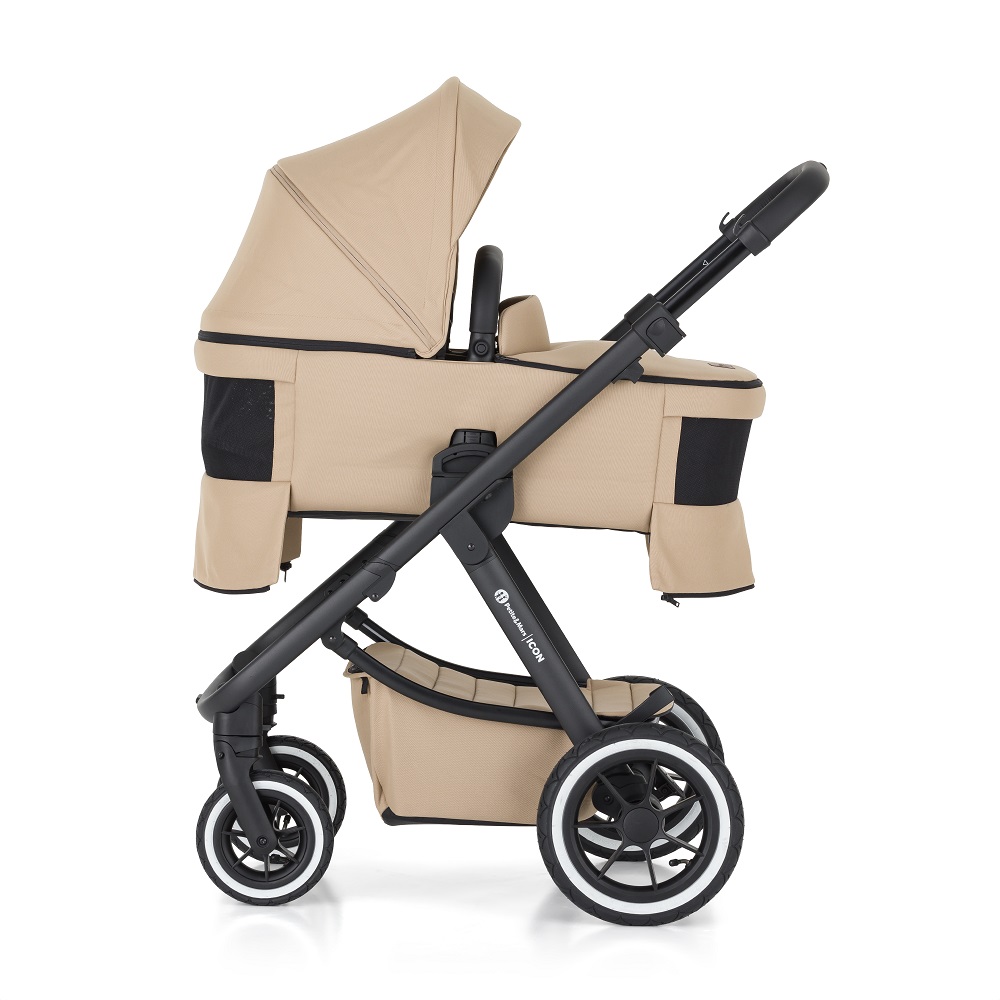 PETITE&MARS Stroller Combined ICON 2in1 Mocha Beige LITE AIR